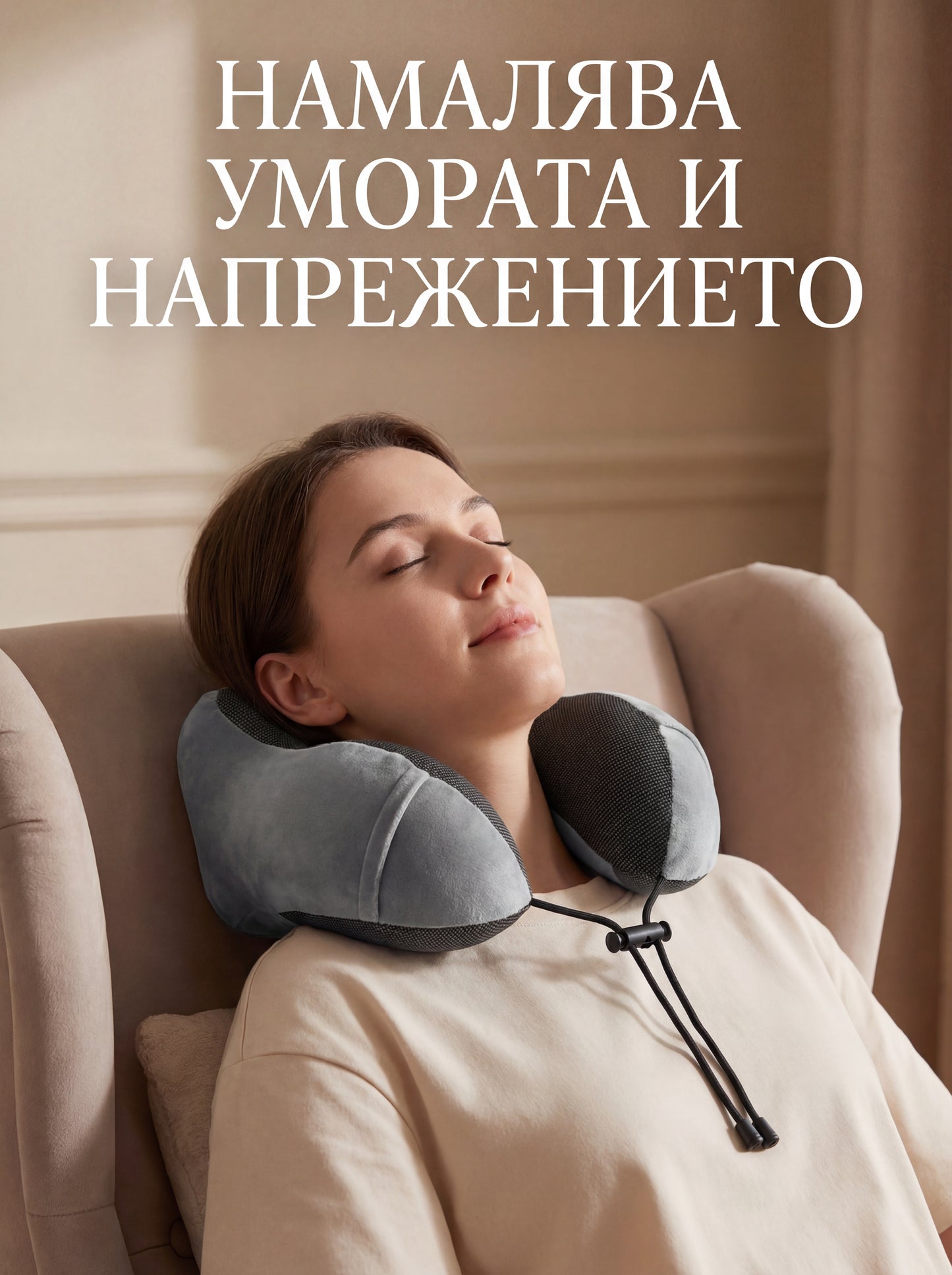 Ортопедична възглавница - Пътувай удобно